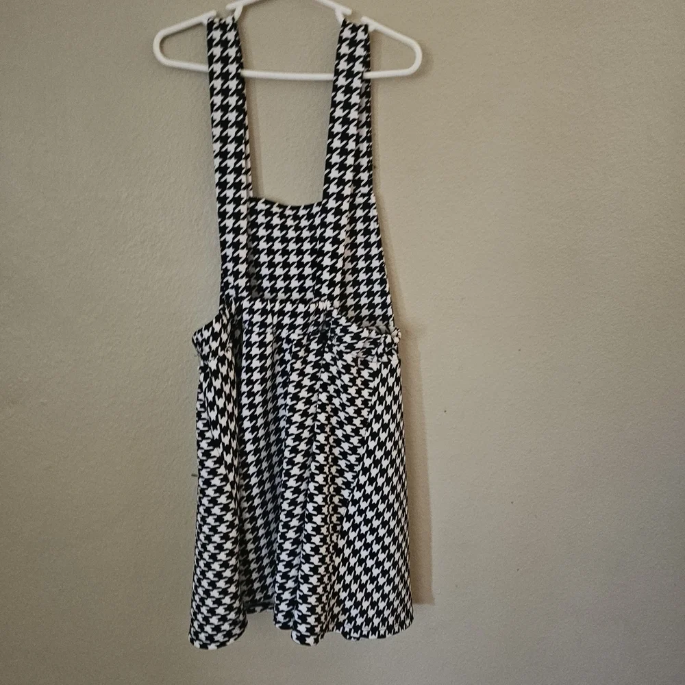 Lily Bleu Black and White Patterned Dress